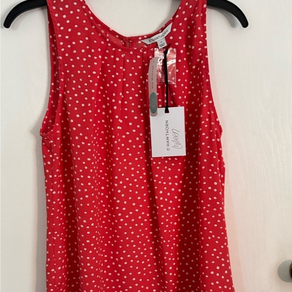 Ann Taylor Tops - Ann Taylor Red Polka Dot Women’s Top (NWT, Size M):